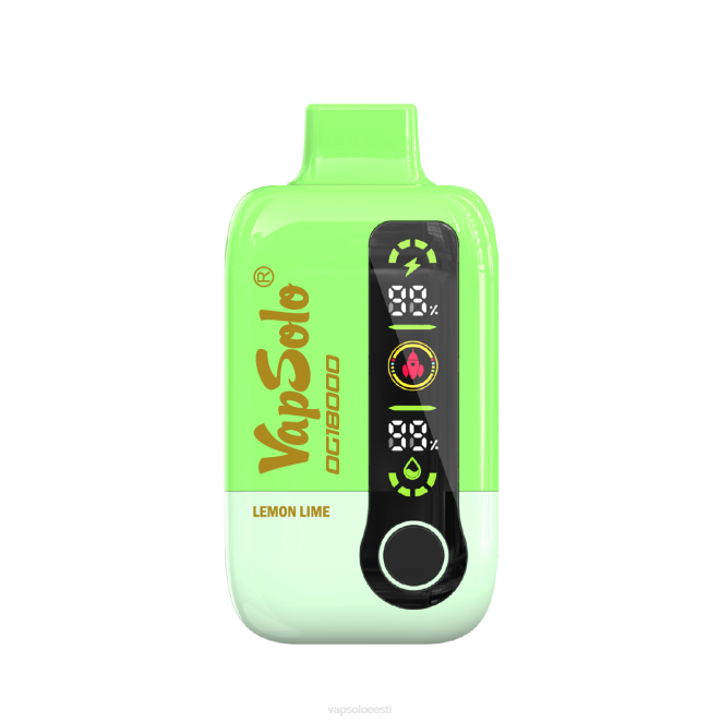 VapSolo DG18000 ühekordne vape | Vapsolo Puffs XTP250 sidruni laim