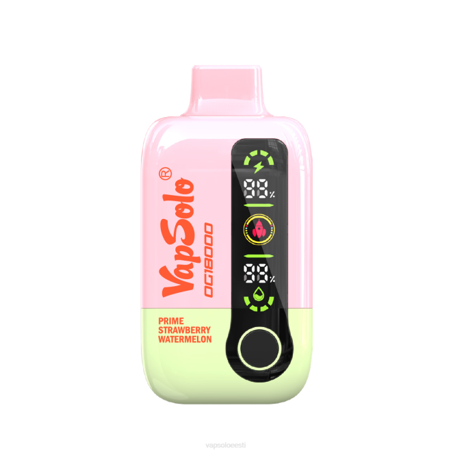 VapSolo DG18000 ühekordne vape | Vapsolo Review XTP254 prime maasika arbuus