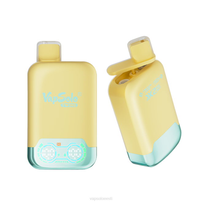 VapSolo TWINS ühekordne vape | Vapsolo Eesti XTP231 ananassi kookose ja maasika banaan