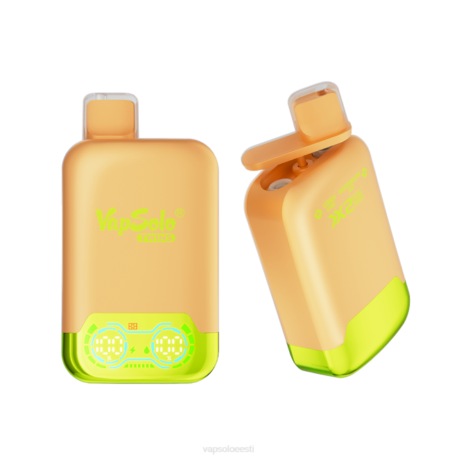 VapSolo TWINS ühekordne vape | Vapsolo Puffs XTP229 sidruni laim ja arbuusijää