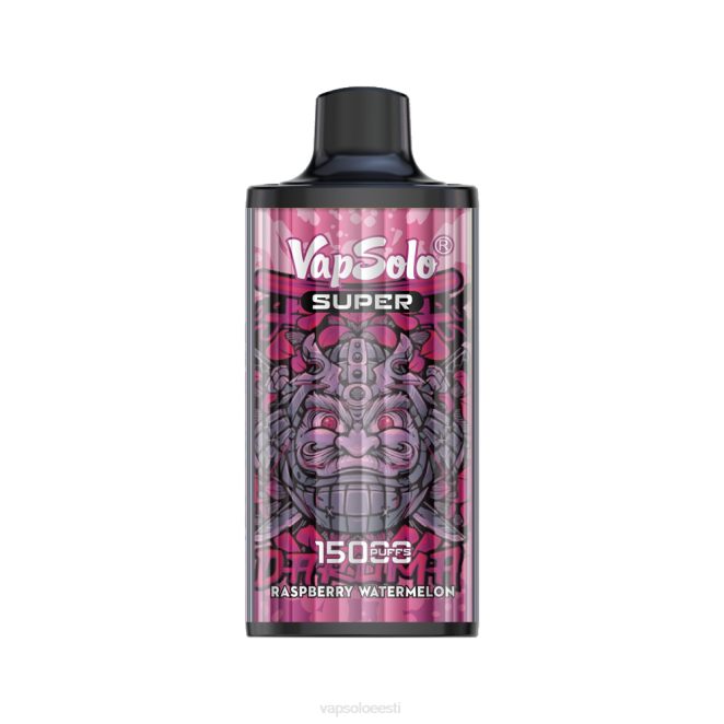 VapSolo SUPER ühekordne vape | Vapsolo Eesti XTP219 vaarikas arbuus