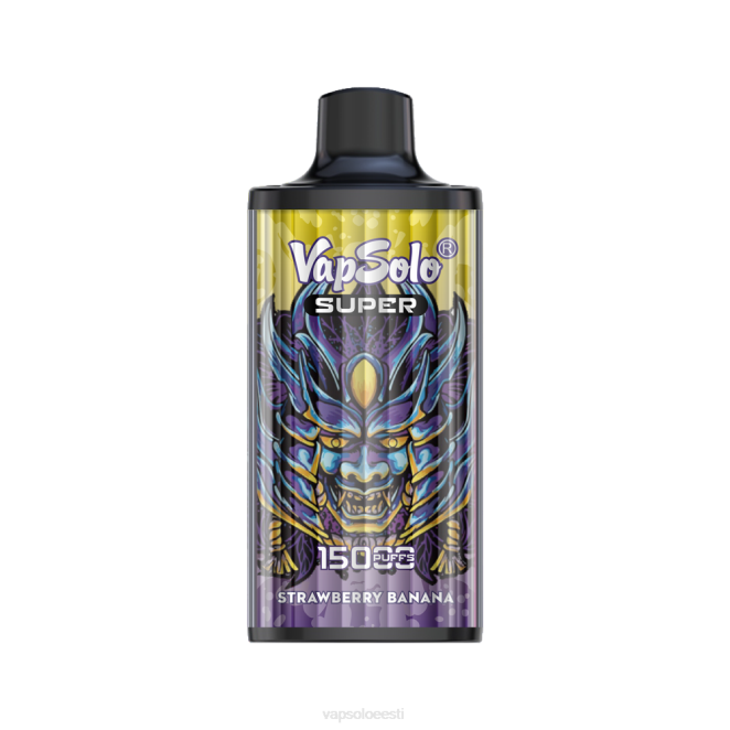 VapSolo SUPER ühekordne vape | Vapsolo Eesti XTP222 maasika banaan