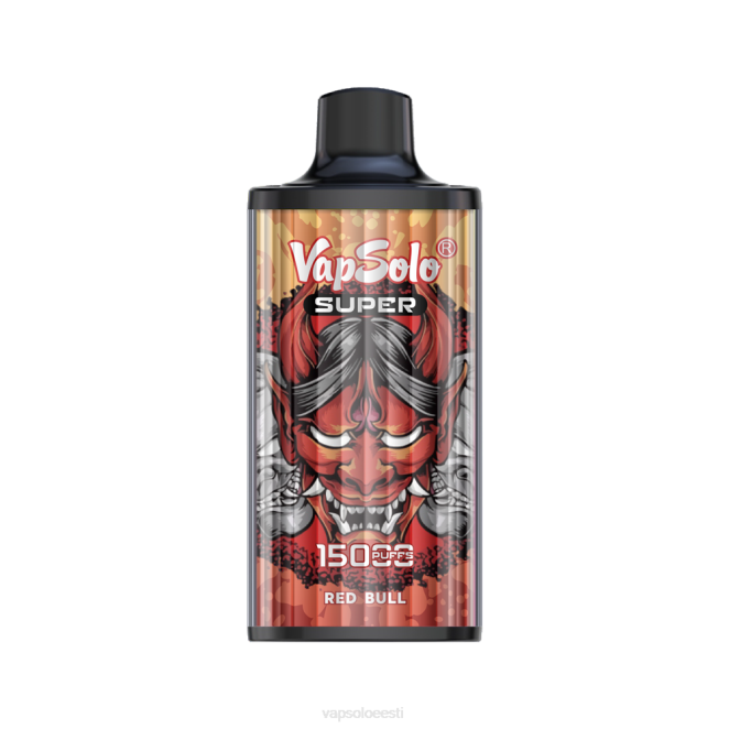 VapSolo SUPER ühekordne vape | Vapsolo Puffs XTP220 punane pull