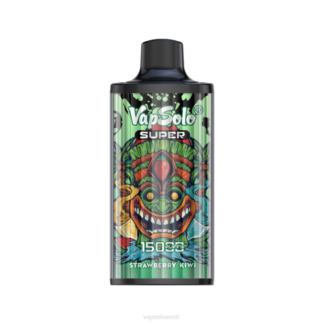 VapSolo SUPER ühekordne vape | Vapsolo Puffs XTP223 maasika kiivi