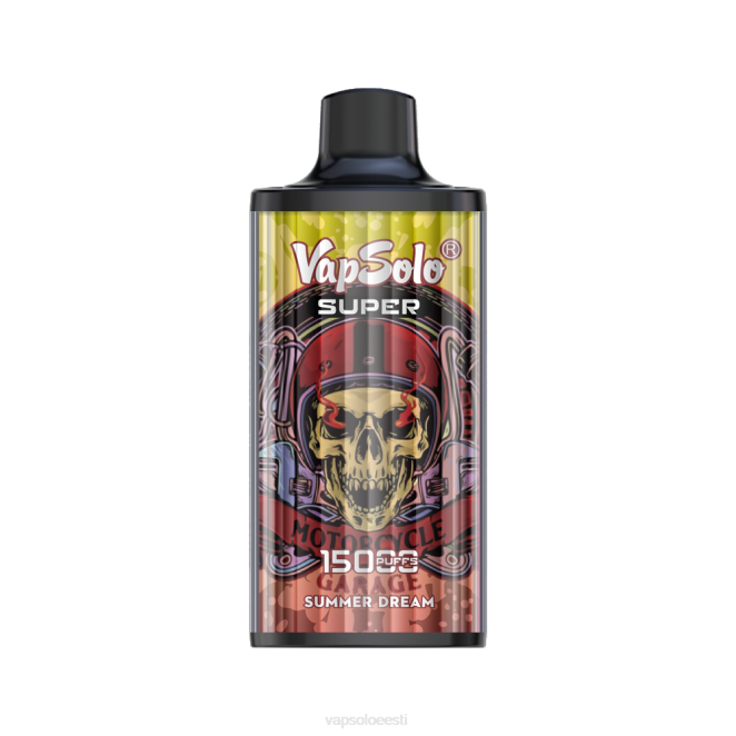 VapSolo SUPER ühekordne vape | Vapsolo Review XTP224 suvine unistus