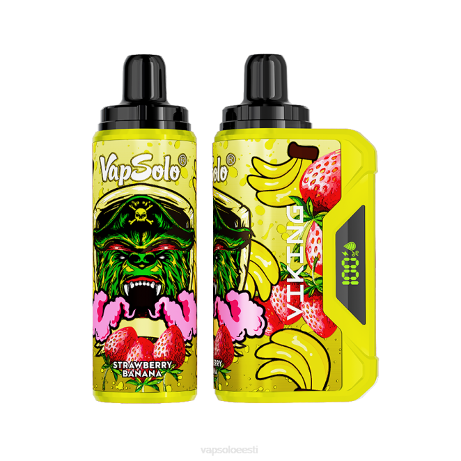 VapSolo VIKING ühekordne vape | Vapsolo Eesti XTP243 maasika banaan
