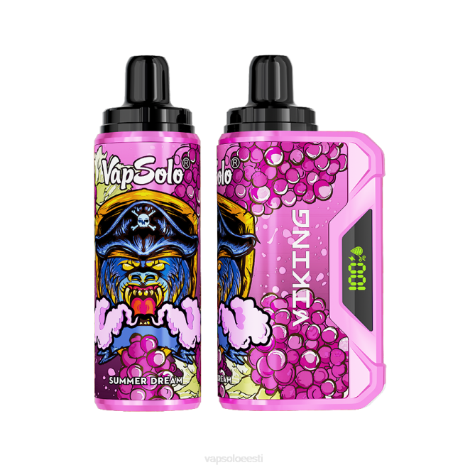VapSolo VIKING ühekordne vape | Vapsolo Puffs XTP247 suvine unistus