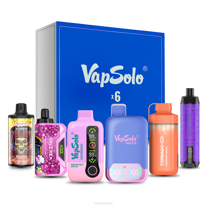 VapSolo üllatuskarbi komplekt | Vapsolo Eesti XTP225 juhuslikud maitsed